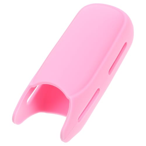 Genérico Funda de Silicona Rosa y Superficie Antideslizante para Plancha de Pelo Aislamiento Térmico Protector Adecuado para Rizadores y Alisadores en Peluquería