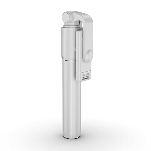 HB Plus Selfie Stick,Extendable Selfie Stick with Wireless Remote&Tripod Stand,Portable,Lightweight,Compatible with All Smartphone&Mobile (White) Pack of 1 HB Plus Selfie Stick,Extendable Selfie Stick with Wireless Remote&Tripod Stand,Portable,Lightweight,Compatible with All Smartphone&Mobile (White) Pack of 1