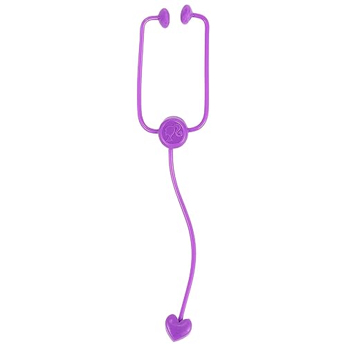 Barbie Nurse Blonde Doll (12-in/30.40-cm) with Scrubs Featuring a Medical Tool Print Top & Pink Pants, White Shoes & Stethoscope Accessory, Great Gift for Ages 3 Years Old & Up