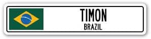 Amazon.com - Altok Graphics Set of 3 - Timon, Brazil Street Sign ...