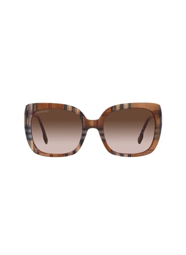 BURBERRY Sunglasses BE 4323 400513 Caroll Check Brown Gradient Br