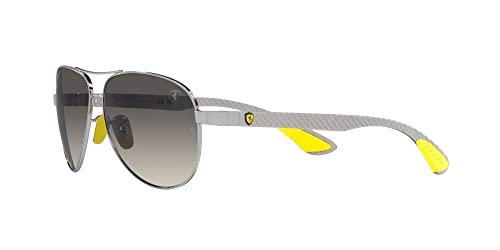 Image of Ray-Ban womens Rb8331m Scuderia Ferrari Collection Aviator Sunglasses