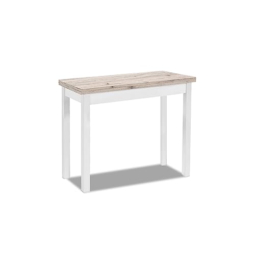 ASTIMESA Mesa de Cocina Tipo Libro sin cajón