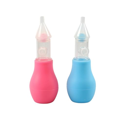 Milisten 2 Piezas Aspirador de Bebés Dispositivo de Limpieza Suave y Uso Casa y Incluye Color Rosa y Azul