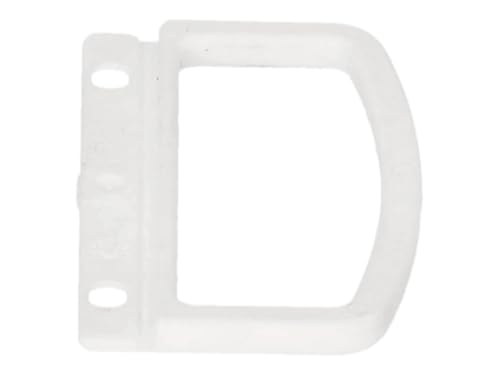 warema Griff für Insektenschutztüren | Fliegengitter | Schraubmontage | grau, schwarz oder weiß (Weiß)