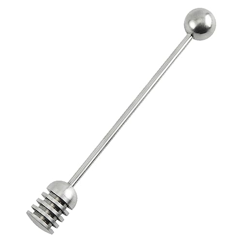 Cabilock Honey Stirrer Stainless Steel Metal Stir Wands for Housewarmings Christmas