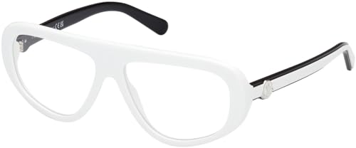 Moncler Montatura Ml5196 021 White 57/14/145 Uomo