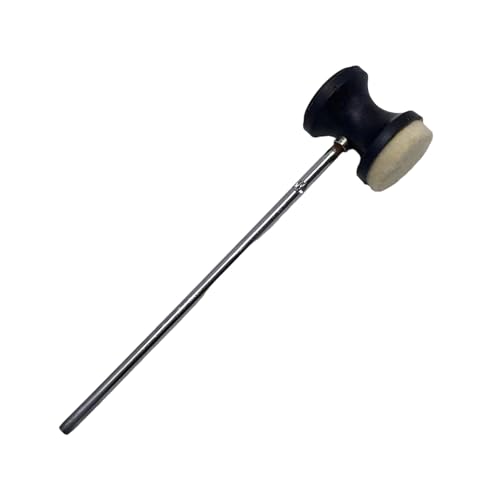 Batidor de tambor de patada, pedal de fieltro, pedales de bombo, martillo de percusión para amantes de los instrumentos de batería, accesorio de cabeza de fieltro