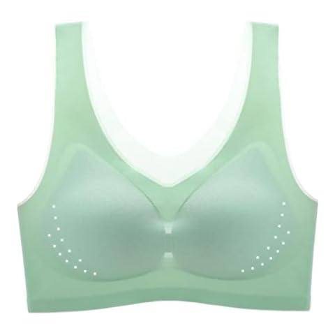 Sujetador Ultrafino sin Costuras de Seda Helada para Mujer Cover