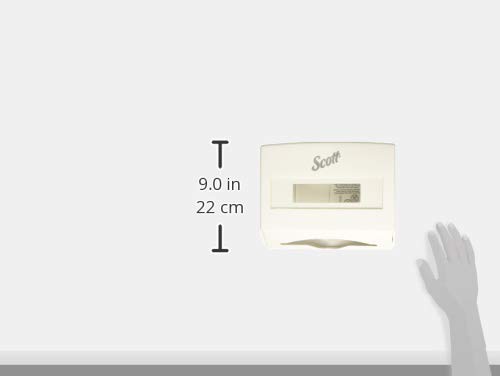 Image of Scott Professional Scottfold Folded Paper Towel Dispenser, White (09214)