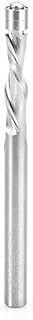 Amana Tool - 46297 Solid Carbide UltraTrim Spiral Trim 1/4 Dia x 1" 4 Shank with D