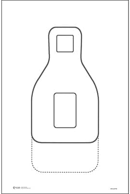 Paper FBI Modified QIT Qualification Center Mass Target Gray Size: 23" x 35"