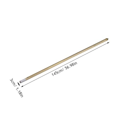 Taco de billar de madera blanca de 57 pulgadas miniatura 2