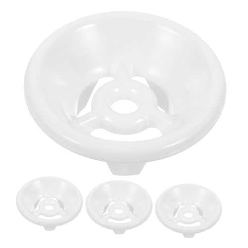 FONDOTIN 4個 小便器付属品 浴室排水口部品 耐久性消臭ストレーナーキャップ 広い互換性 簡単取り付けで清潔保持用小便器交換部品