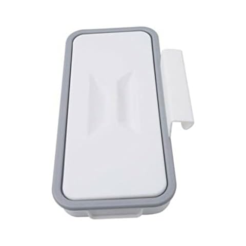 Müllsackhalter Hängende Beutelhalter über Schrank Tasche Rack mit Deckel Bin Tasche Halter Hoop Müll Tasche Halter Organizer für Küchenschrank Badezimmer Cover