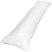 Hochwertiges Seitenschläferkissen 40x145 cm - Langes Kissen für Seitenschläfer - Body Pillow - Körperkissen für Erwachsene mit Mikrofaser-Füllung (40 x 145 cm lang) - Ökotex - Schlafkissen Waschbar