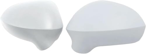 Coques de rétroviseurs de remplacement blanc pour rétroviseur Seat - 5