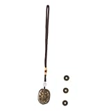 Polyvalence décorative: idéal à la fois pour apaiser et comme pièce décorative, il s'adapte à n'importe quel environnement de maison ou de bureau, pièces de divination chinoises, ornement de carapace de tortue de bureau