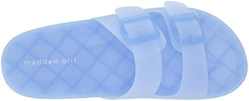 Madden Girl Women's Teddy Slide Sandal, Periwinkle, 6 | Image 4