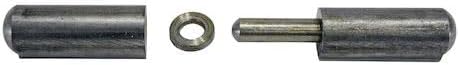Stainless Weld-On Bullet Hinge with Stainless Pin and Bushing - 0.77 x 3.94 Inch