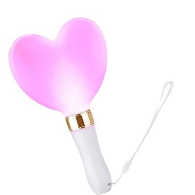 ハート型ペンライト ピンク/ホワイト Amazon.co.jp: TOKYO ORORA LED ハート ペンライト ピンク色