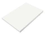 SunWorks Construction Paper, White, 12