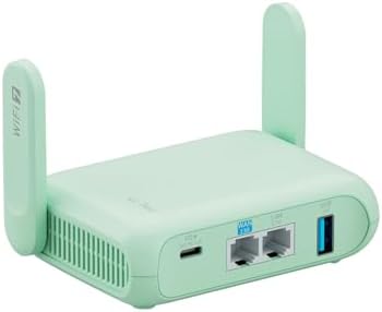 GL.iNet GL-MT3600BE (Beryl 7) Portable Travel Router, Pocket Wi-F...