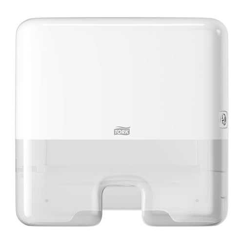 Tork Xpress Mini Multifold Hand Towel Dispenser White H2, One-at-a-Time Dispensing, Elevation Range, 553120