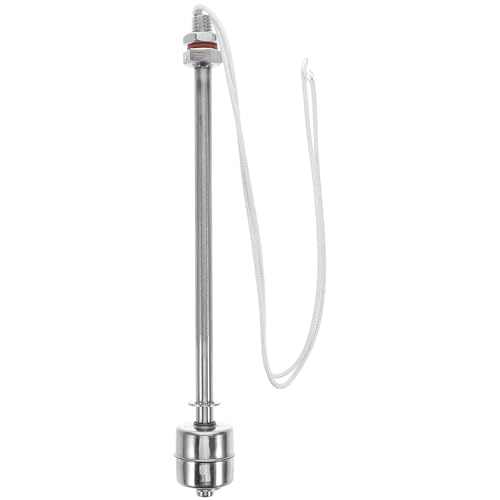 TOKIDNY Stainless Steel Water Float Switch 200mm for Liquid Level Control, Automatic Water Flow Shut off Valve, Universal Float Valve for Tanks, Ponds, and Industrial Use