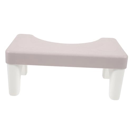 NOLITOY Stool for Adults Nonslip Footrest Bathroom Accessory Sturdy Construction Space-Saving Design