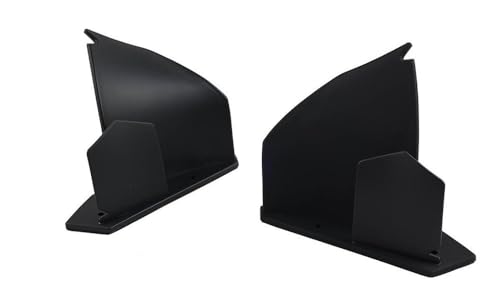 Winglets carénage moto BMW S1000RR 2011 2012 aileron avant arrière mat