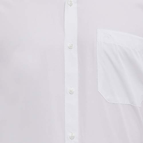 Pan America Men's Solid Regular Fit Formal Shirt