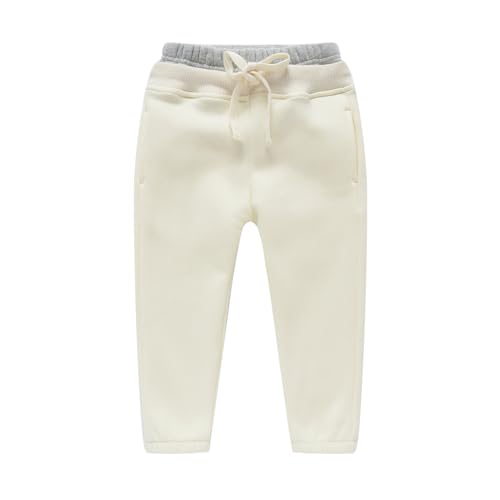 Image of Mud Kingdom Kids Fleece Jogger Pants Winter Cute Bear