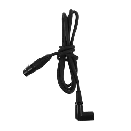 OFFIGAM Cable Conector De Micrófono Accesorios De Estudio Plástico Negro