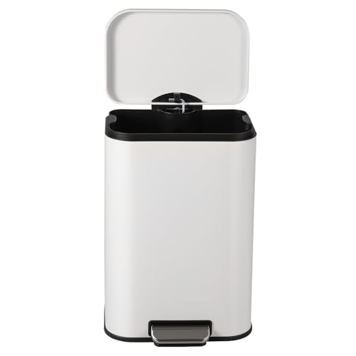 Caneca de Basura Rectangular GAOMON 5.3 Galón Acero Inoxidable miniatura 2