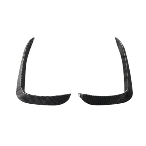 Kit Carrocería Parachoques Delantero para BMW X5 F15 2014-2018 Alerón Delantero Alerón Parachoques Delantero Difusor Cubierta Lámpara Antiniebla Embellecedor Cuerpo Cuchillo Viento(Carbon Look)