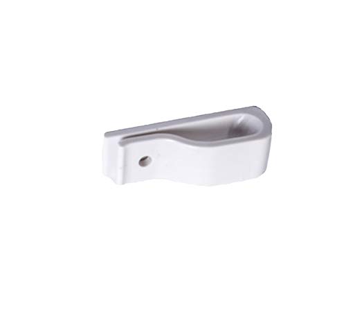 One Stop DIY 24 staffe di sicurezza universali per bambini, 55 x 17 mm, colore: bianco