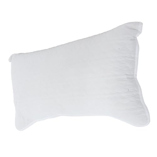 Angoily Pillow Insert Imperméable pour Extérieur avec Support Cervical Housse Amovible et Lavable Coussin Confortable pour Camping et Voyage
