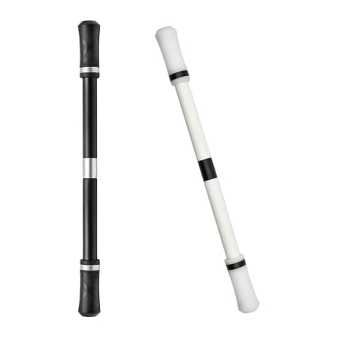 2 PCS Spinning Rotating Pen Rolling Finger Rotating Pen No Pen Refill Spinning Ballpoint Pen for Students Pressure Relief Adaptable Entertainment Office Supplies Cover