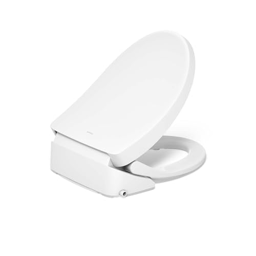 Kohler PureWash E815 Elongated Bidet Toilet Seat, Warm Water, White with Remote Control, Self Cleaning Wand, Adjustable Spray Controls, Heated Seat, Easy Installation Bidet Attachment thumbnail 7