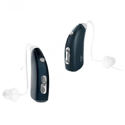 Image of Aika AK-6318 16-Channel Advance AI Technology Rechargeable BTE Hearing Aid for All Ages with Active Noise Cancellation, Multiple Mode- Elevate Your Hearing Experience (For Both Ear, Blue Color)