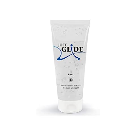 Just Glide Anal - intensives Anal-Gleitgel für Frauen und Männer, wasserbasiert, vegan, fett- und ölfrei, geeignet für Sex-Toys und Kondome, 200 ml Cover
