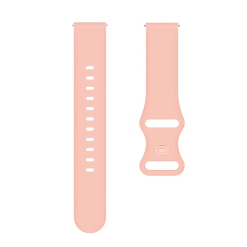 Image of 20mm Soft Silicone Nato Strap Replacement Belt Band For Fastrack Reflex Vybe Smart Watch Straps [ Not for any Other Model]