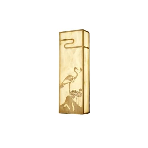Lámpara de Pared Lámpara de Pared Lujo mármol y Cobre, Moderna, for Sala Estar, Dormitorio, mesita Noche, Pasillo, iluminación Decorativa