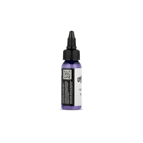 Image of Dynamic Color Tropical Purple Tattoo Ink, Made in USA Since 1990, 1 oz | Sterilized and lot-numbered for full traceability; established American brand trusted by artists worldwide