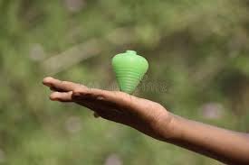 Image of Pmw Plastic Spinning Tops Bongaram with Thread for Kids, Multicolour, Pack of 1 -Random Model
