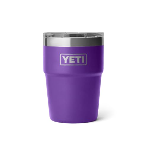 Image of YETI Rambler 16 oz Stackable Tumbler, Vacuum Insulated, Stainless Steel with MagSlider Lid | Stackable