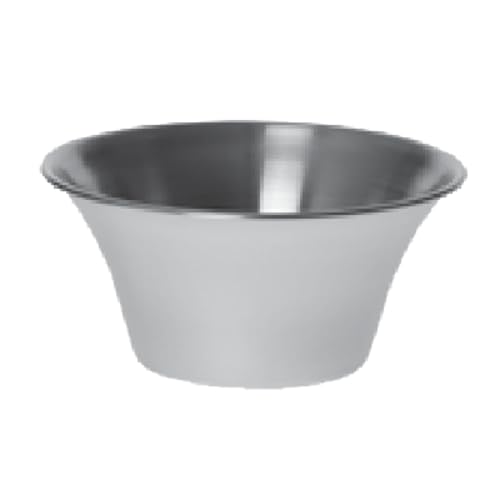 TableCraft 5068 Sauce Cup, 2 oz., Dishwasher Safe, Stainless Steel, 72 Each per case