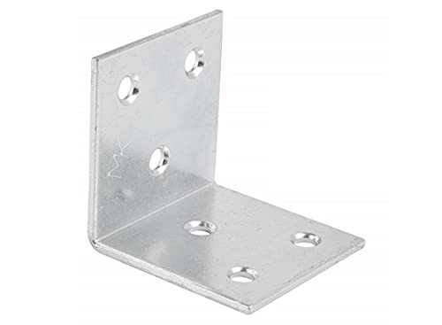 KS2 Schwerlast-Winkelverbinder mit Sicke 40x40x40x2.0 mm/Großpack / 50 Stk Stück KS2 Schwerlast-Winkelverbinder mit Sicke 40x40x40x2.0 mm/Großpack / 50 Stk Stück