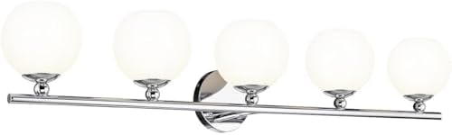 Z-Lite 1100-5V-CH Neoma Vanity, 5-Light 300 Total Watts, Chrome